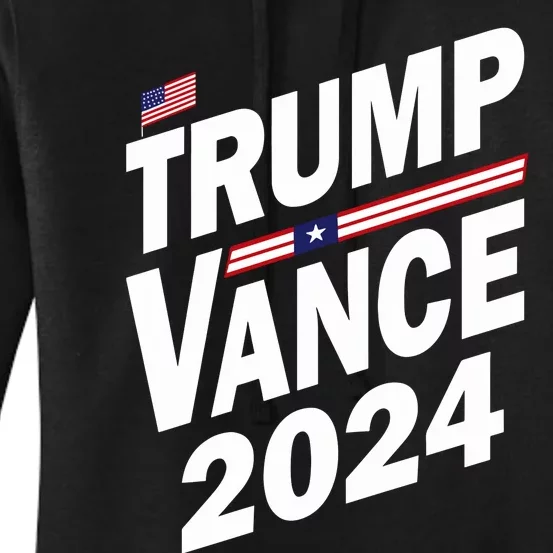 Trump Vance 2024 Women's Pullover Hoodie