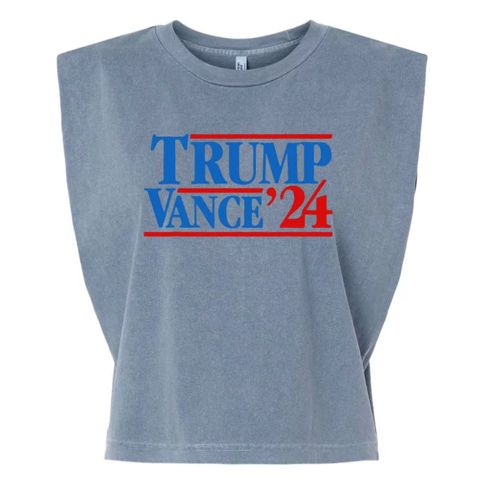 Trump Vance 2024 Vice President Trump Garment-Dyed Women's Muscle Tee