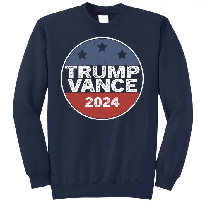 Trump Vance 2024 Vintage Election Tall Sweatshirt