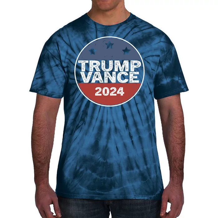 Trump Vance 2024 Vintage Election Tie-Dye T-Shirt