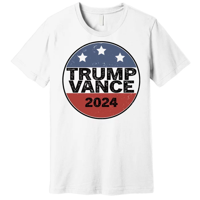 Trump Vance 2024 Vintage Election Premium T-Shirt