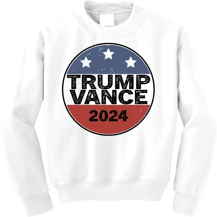 Trump Vance 2024 Vintage Election Kids Sweatshirt