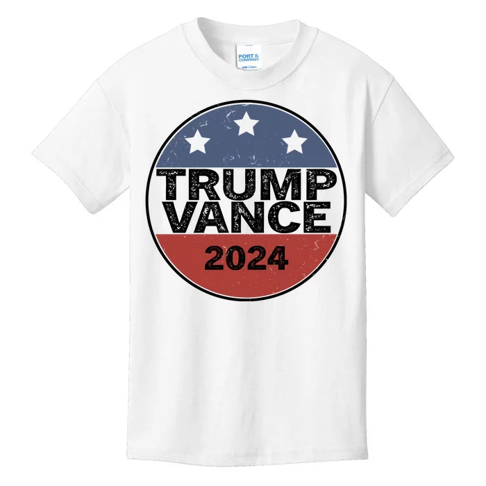 Trump Vance 2024 Vintage Election Kids T-Shirt