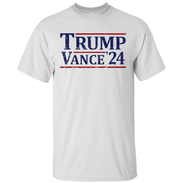 Trump Vance 24 Vintage 2024 Maga Tall T-Shirt