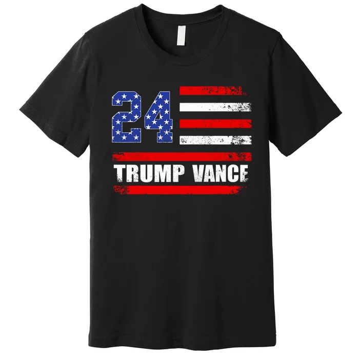 Trump Vance 24 Vintage 2024 Premium T-Shirt