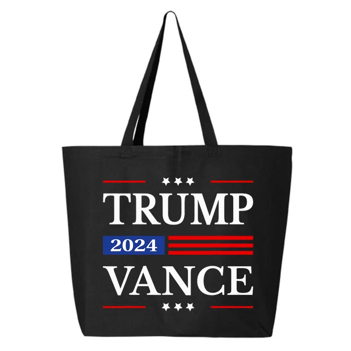 Trump Vance 2024 Donald Trump 2024 President Jd Vance J.D. 25L Jumbo Tote