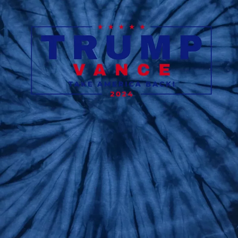 Trump Vance 2024 Donald Trump J.D. Vance For President Tie-Dye T-Shirt