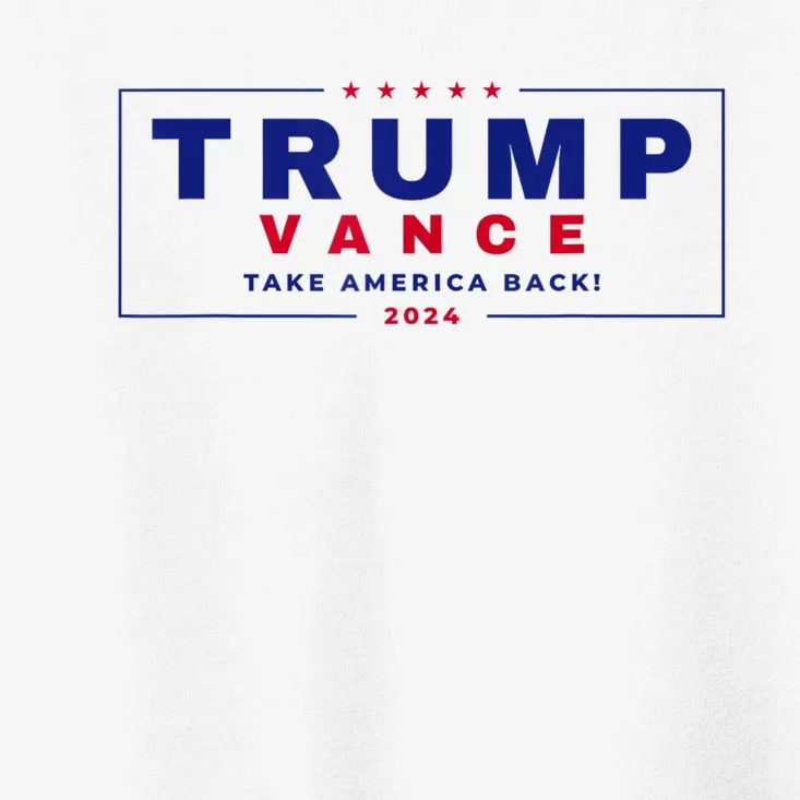 Trump Vance 2024 Toddler T-Shirt