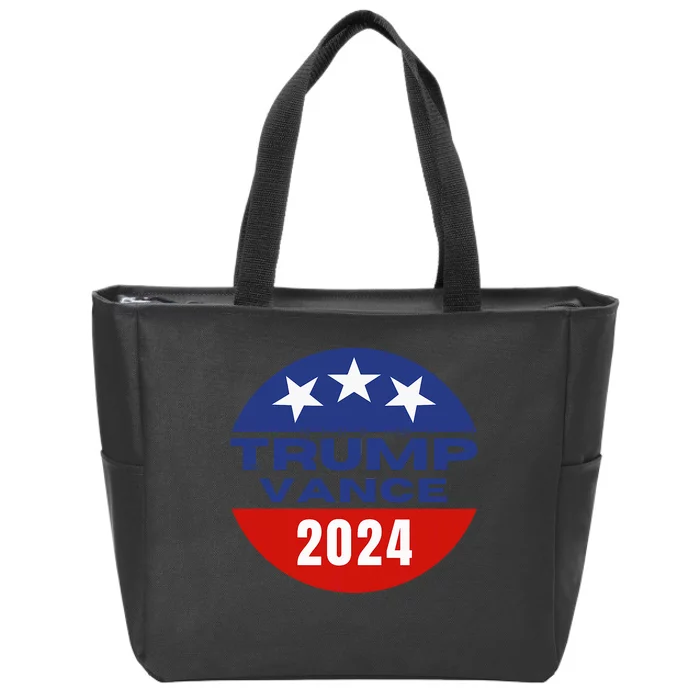 Trump Vance 2024 President Vote Usa Election Maga Zip Tote Bag