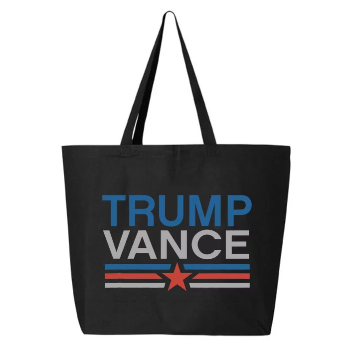 Trump Vance 2024 Retro Button Vice President Vp Election 25L Jumbo Tote