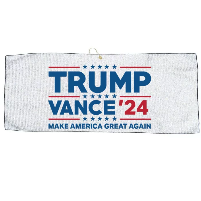 Trump Vance 2024 Make America Great Again Large Microfiber Waffle Golf Towel