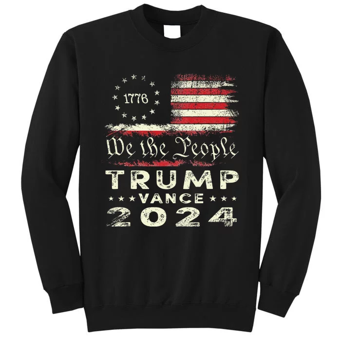 Trump Vance 2024 President Trump Supporter Re Election Sweatshirt