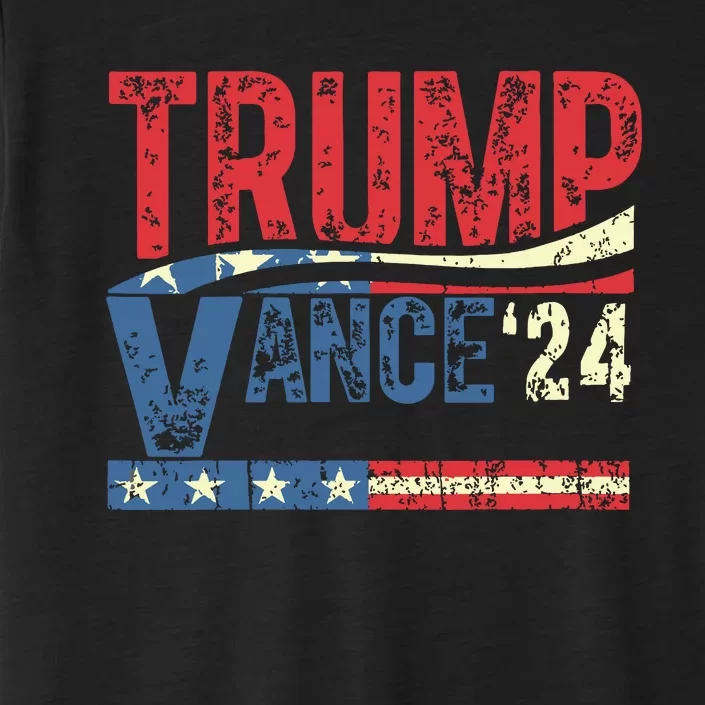 Trump Vance 2024 Donald Trump 24 Vance For President 2024 ChromaSoft Performance T-Shirt