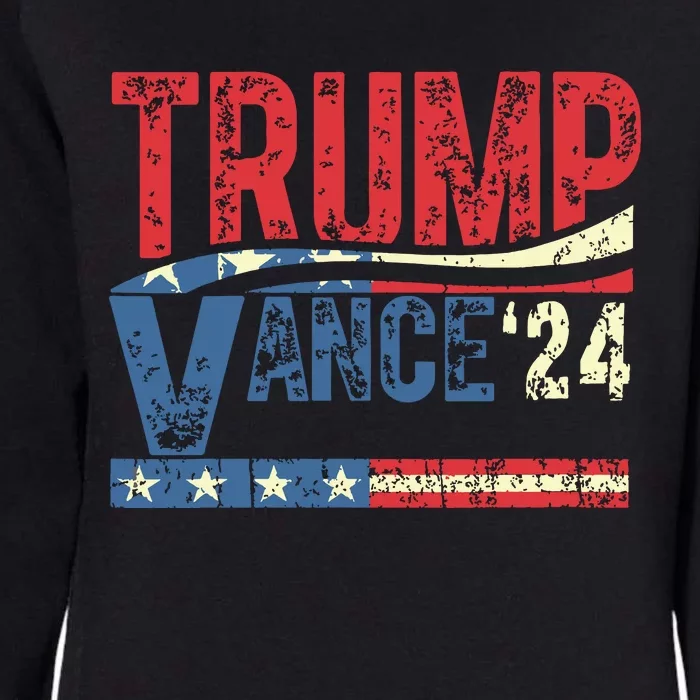 Trump Vance 2024 Donald Trump 24 Vance For President 2024 Womens California Wash Sweatshirt