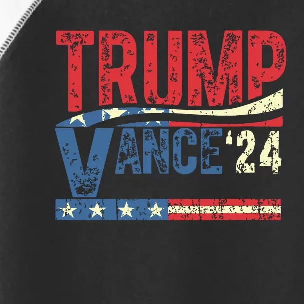 Trump Vance 2024 Donald Trump 24 Vance For President 2024 Toddler Fine Jersey T-Shirt