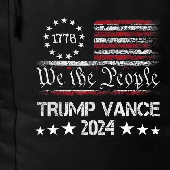 Trump Vance 2024 President Trump Supporter Reelection Daily Commute Backpack