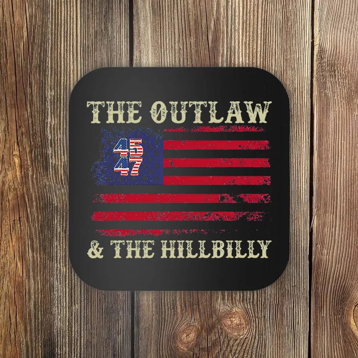 Trump Vance 2024 Donald Trump J.D. Vance Outlaw & Hillbilly Coaster