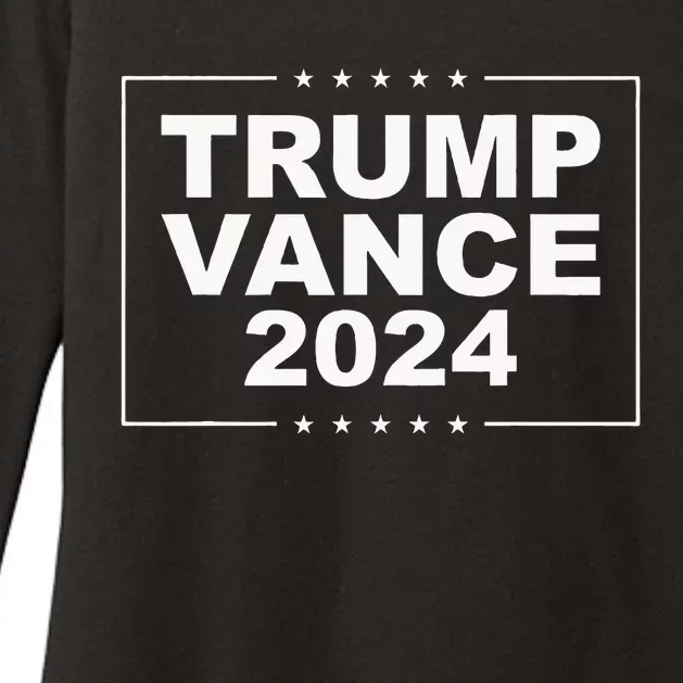 Trump Vance 2024 Republican Presidential Womens CVC Long Sleeve Shirt