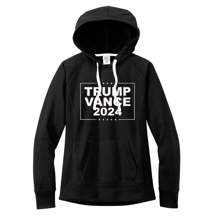 Trump Vance 2024 Republican Presidential Women's Fleece Hoodie