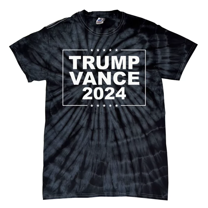 Trump Vance 2024 Republican Presidential Tie-Dye T-Shirt