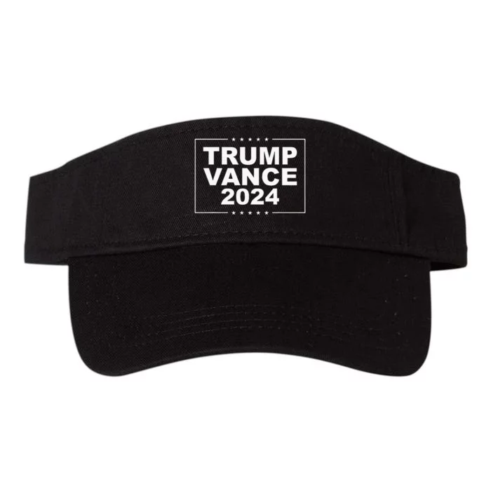 Trump Vance 2024 Republican Presidential Valucap Bio-Washed Visor