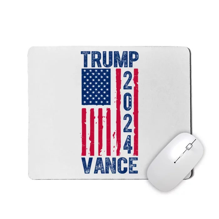 Trump Vance 2024 Us Flag Election Mousepad