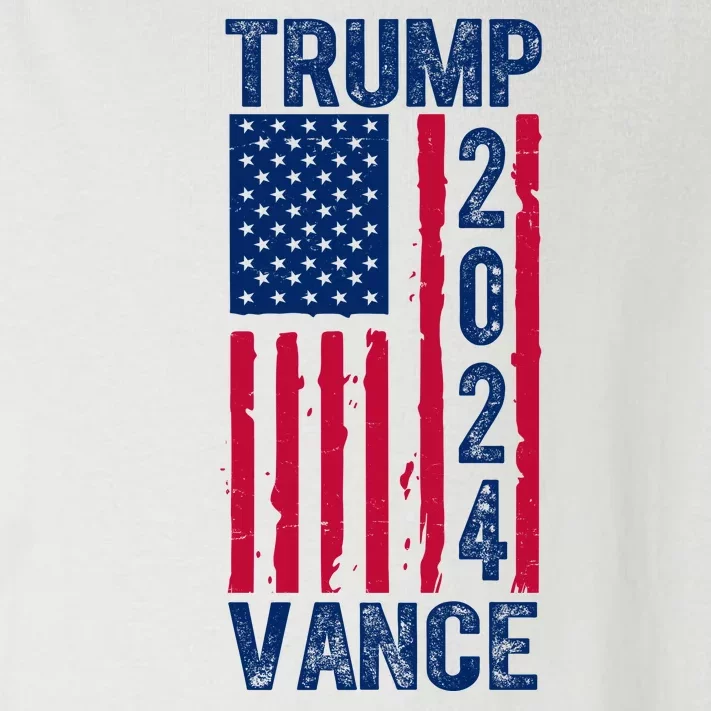 Trump Vance 2024 Us Flag Election Toddler Long Sleeve Shirt