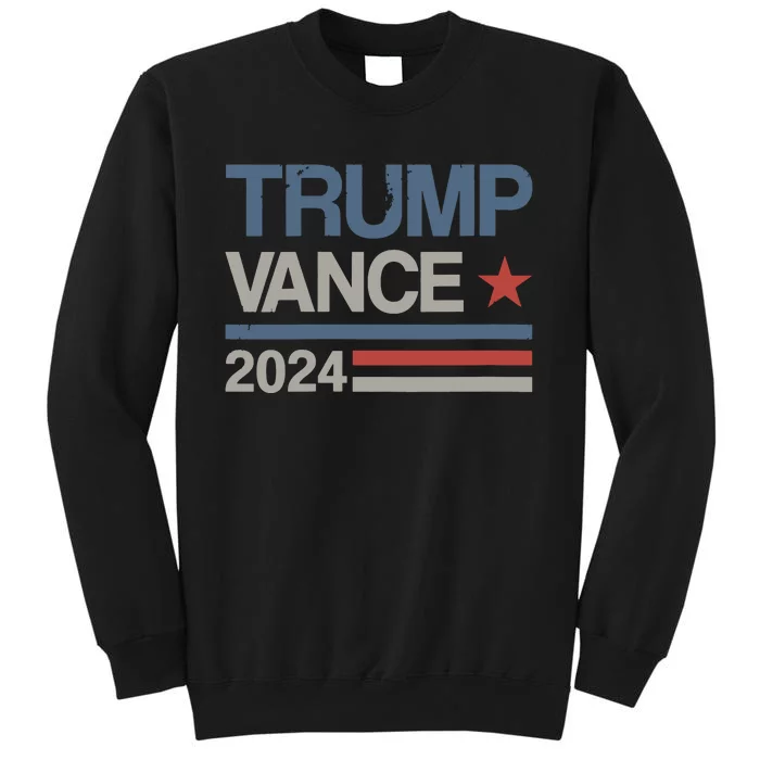 Trump Vance 2024 President Trump Supporter Reelection Tall Sweatshirt