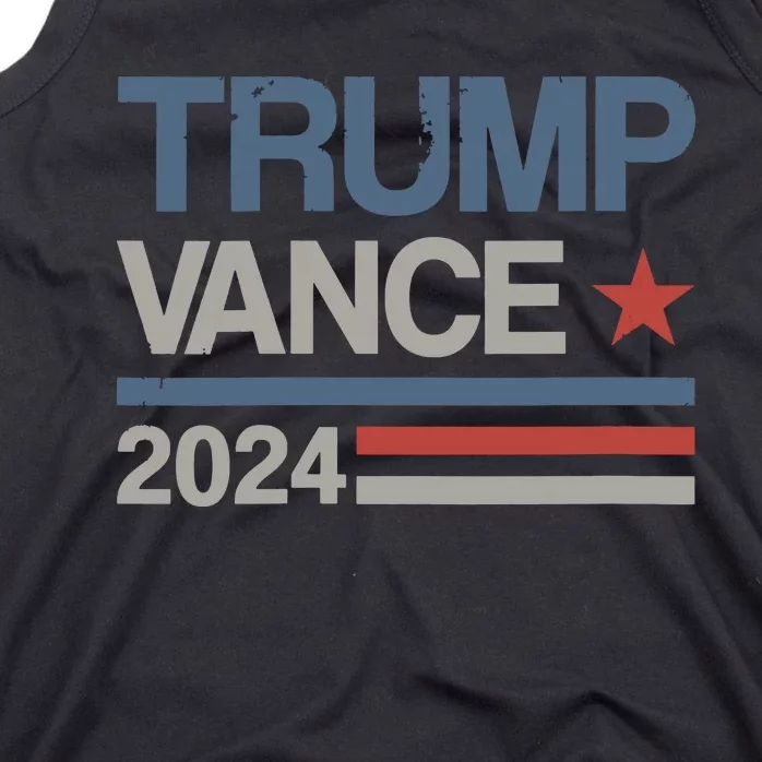 Trump Vance 2024 President Trump Supporter Reelection Tank Top