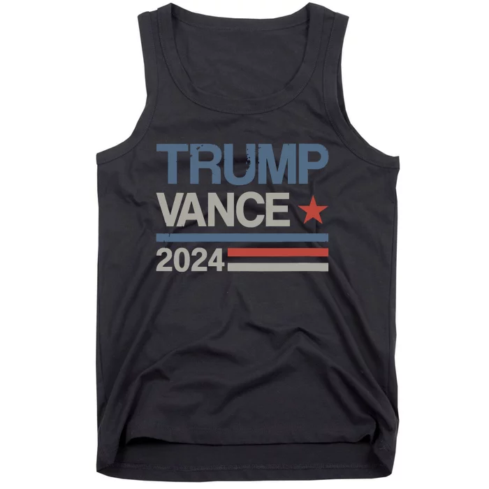 Trump Vance 2024 President Trump Supporter Reelection Tank Top