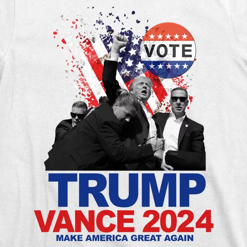 Trump Vance 2024 Make America Great Again Fight Election T-Shirt