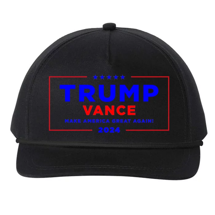 Trump Vance 2024 Snapback Five-Panel Rope Hat