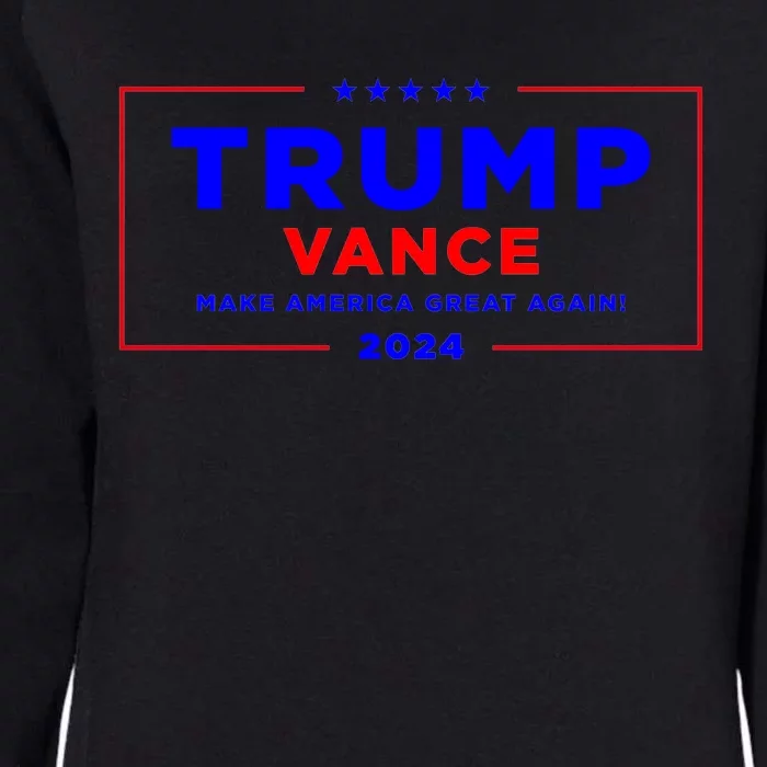 Trump Vance 2024 Womens California Wash Sweatshirt