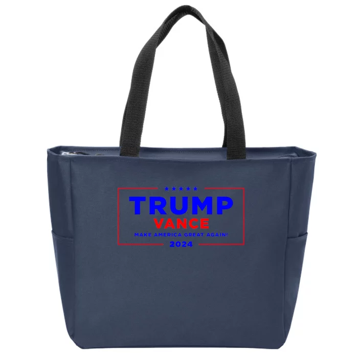 Trump Vance 2024 Zip Tote Bag