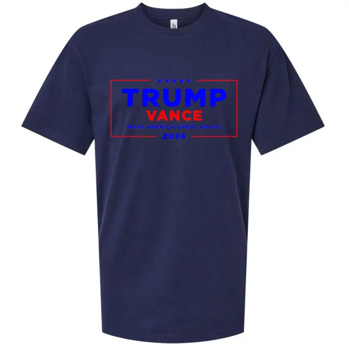 Trump Vance 2024 Sueded Cloud Jersey T-Shirt