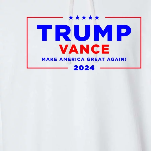 Trump Vance 2024 Garment-Dyed Fleece Hoodie