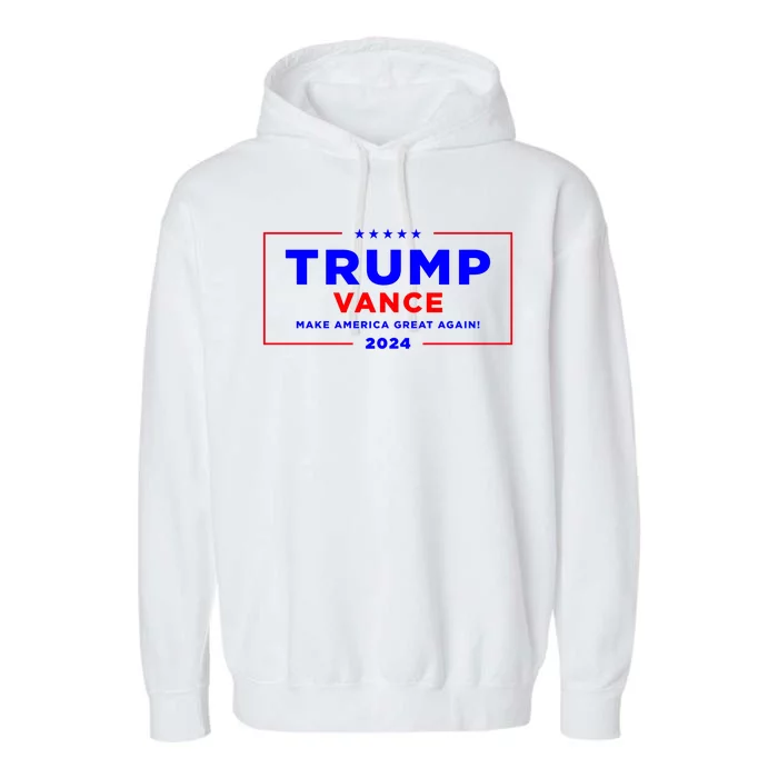 Trump Vance 2024 Garment-Dyed Fleece Hoodie