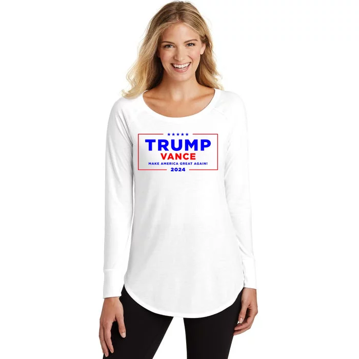 Trump Vance 2024 Women's Perfect Tri Tunic Long Sleeve Shirt