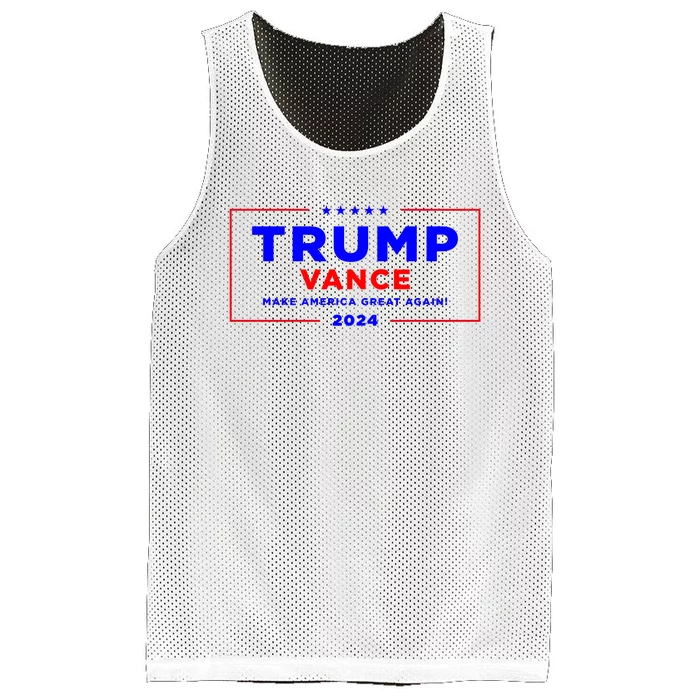 Trump Vance 2024 Mesh Reversible Basketball Jersey Tank