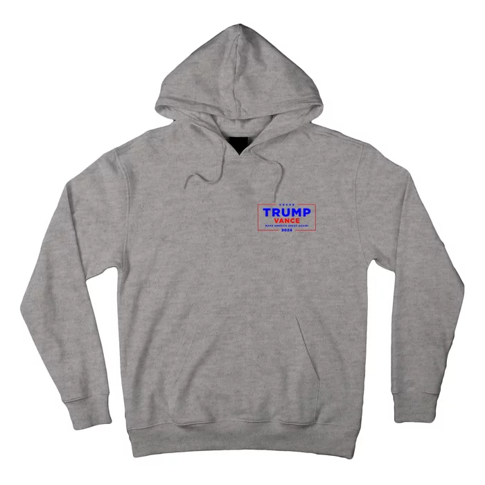 Trump Vance 2024 Front And Back Print Front & Back Hoodie