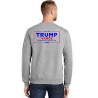 Trump Vance 2024 Front And Back Print Sweatshirt