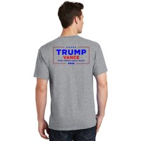 Trump Vance 2024 Front And Back Print T-Shirt