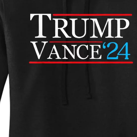 Trump Vance 2024 Trump Campaign Vance Women's Pullover Hoodie