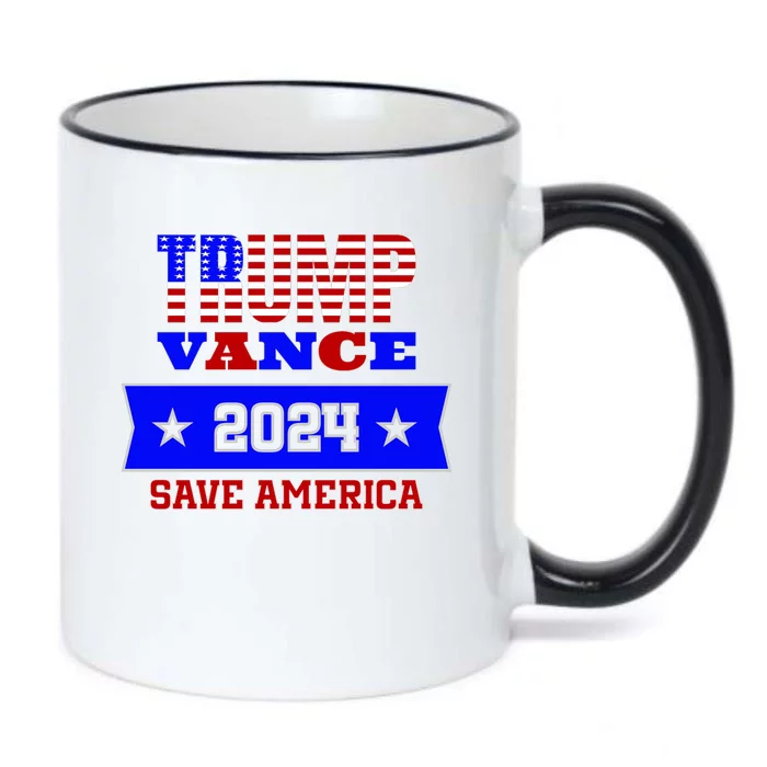 Trump Vance 2024 Save America Black Color Changing Mug