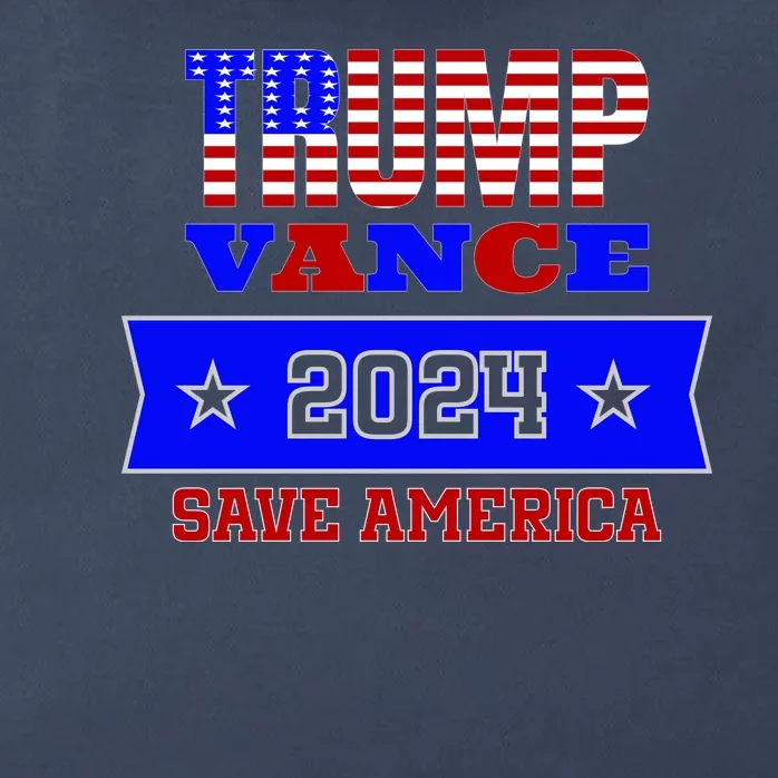 Trump Vance 2024 Save America Zip Tote Bag