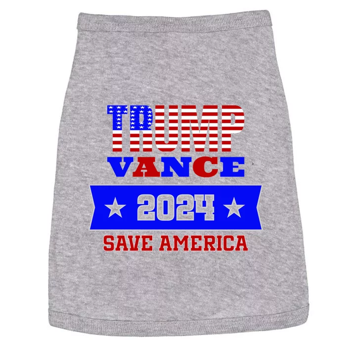 Trump Vance 2024 Save America Doggie Tank