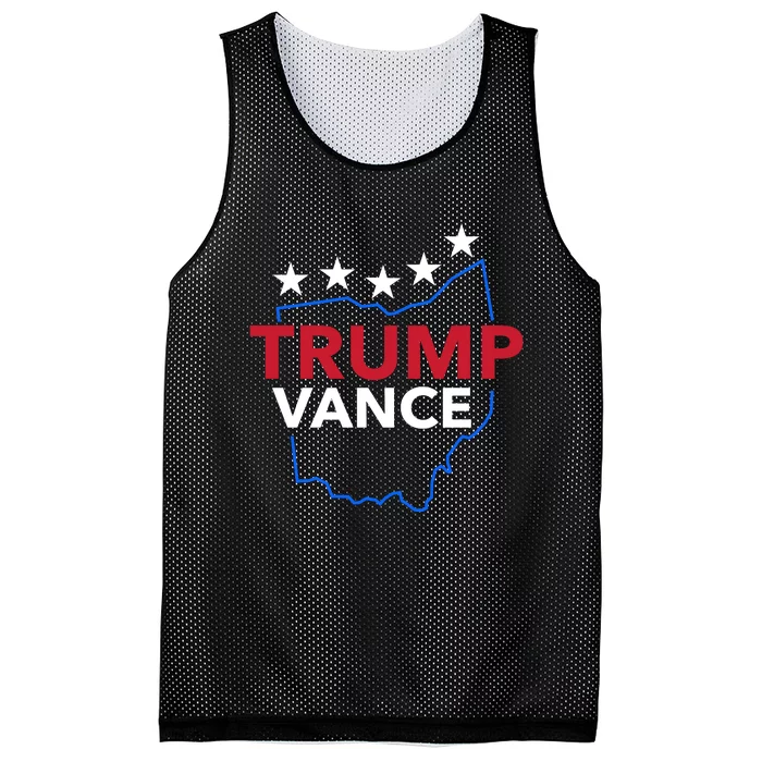 Trump Vance 2024 Mesh Reversible Basketball Jersey Tank