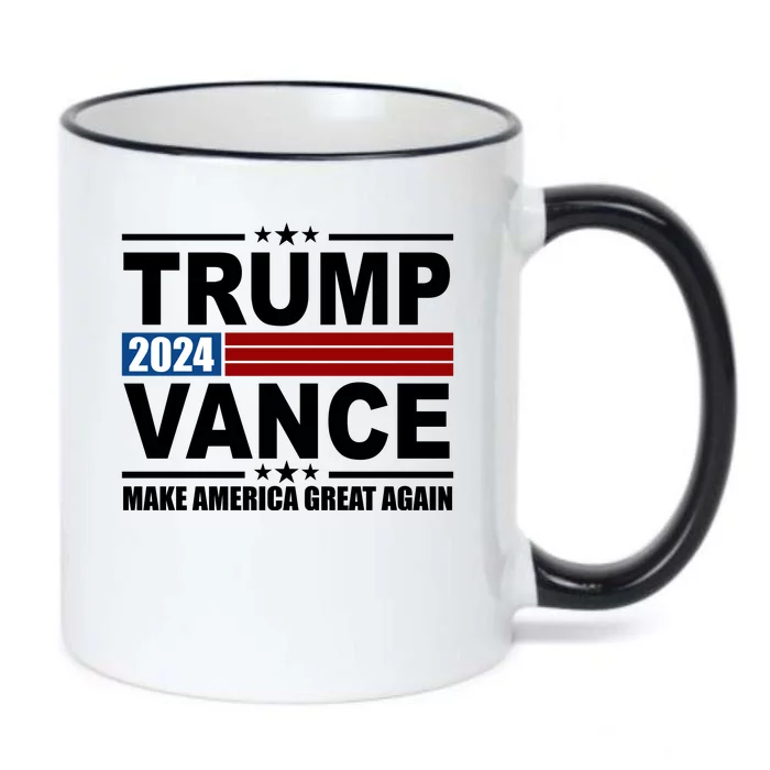 Trump Vance 2024 Make America Great Again Black Color Changing Mug