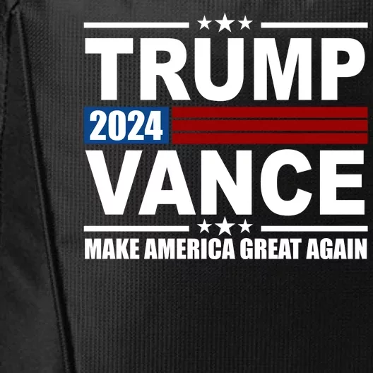 Trump Vance 2024 Make America Great Again City Backpack