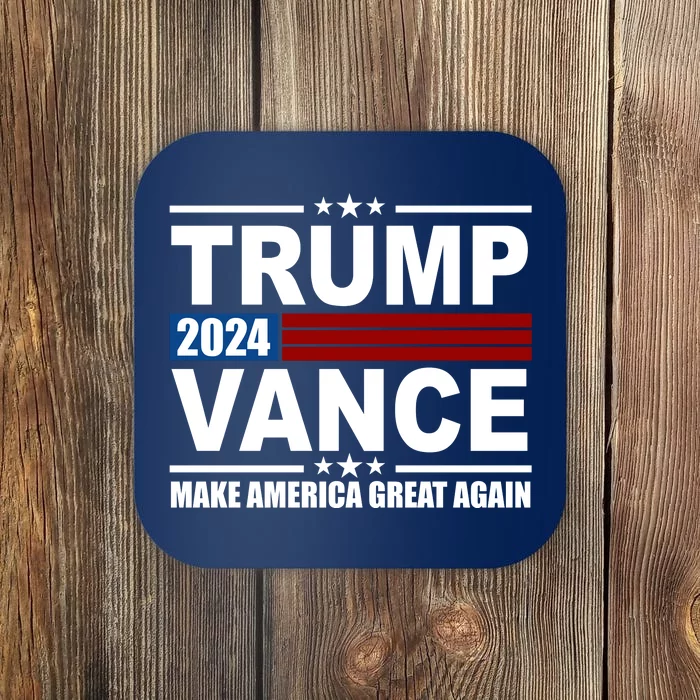 Trump Vance 2024 Make America Great Again Coaster